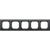 Ramka pięciokrotna, Merten, M-Plan, antracytowy | 486514 Schneider Electric