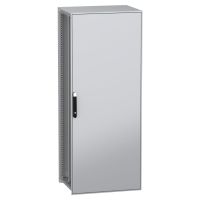Stojąca obudowa modułowa, PanelSeT SFN, stal dekarbonizowana, płyta montażowa, 2000x800x600mm, IP55 | NSYSFN20860P Schneider Electric