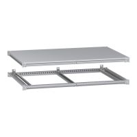 Rama dolna i górna, PanelSeT SFN, do obudowy W1200 D800mm, dach w zestawie | NSYSFNC128 Schneider Electric