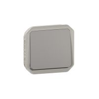 Przycisk jednobiegunowy mechanizm 10A ‑ 250V AC szary, NOWE PLEXO 55 | 069540L Legrand