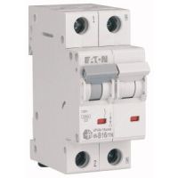Wyłącznik nadprądowy 2P (1+N) B 16A 6kA AC, HN-B16/1N | 194841 Eaton