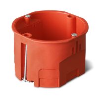 Puszka p/t PK-60 głęboka karton-gips IP20, ceglasta RAL2012 (opak 10szt) | 0220-00L Elektro-Plast Nasielsk