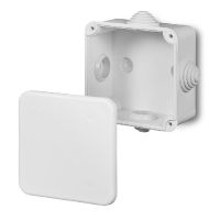 Puszka n/t 110x110x52, IP55, szara FAST-BOX F4 | 0243-04 Elektro-Plast Nasielsk