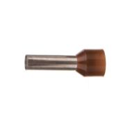 Końcówka tulejkowa izolowana HI 0,14/6 F ERHL przekrój: 0,14mm2, dł. tulejki 6 (opak 500szt) | E08KH-02010100201 Ergom