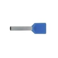 Końcówka tulejkowa izolowana HI 2X0,75/10 F przekrój: 2x0,75mm2, dł. tulejki 10 (opak 500szt) | E08KH-02020100801 Ergom