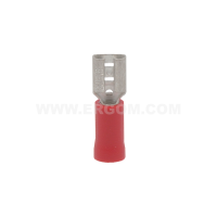 Nasuwka izolowana NI 4,8-1/0,5 PCV (opak 100szt) | E10KN-03010102901 Ergom
