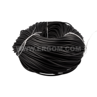Koszulki (węże) elektroizolacyjne PCV - PCV 28X0,5 BK (60m) | E05ME-03020118800 Ergom