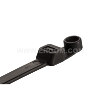 Opaska kablowa TKO 40/8 BK (opak 100szt) | E01TK-01040100901 Ergom
