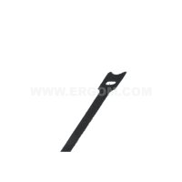 Opaska kablowa rzepowa TRK 15/12 czarna (opak 10szt) | E01TK-01200100101 Ergom