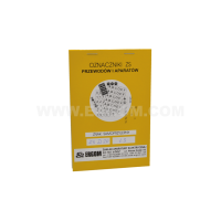 Oznaczniki samoprzylepne ZS D20/L3, białe (opak 1szt) | E04ZP-02030402900 Ergom