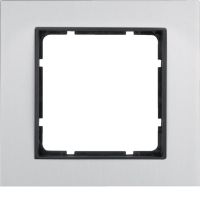 Ramka pojedyncza, alu/antracyt mat, B.7 | 10116904 Hager