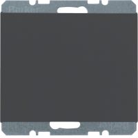 Zaślepka z płytką czołową, antracyt mat, lakierowany, K.1 | 10457006 Hager