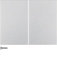 Przycisk 4-kr do ściemniaczy przyciskowych, sterowników i mechanizmów Berker, alu, lakier, K.5 | 85648177 Hager