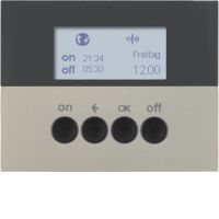 Łącznik czasowy KNX RF quicklink Berker.Net, stal szlachetna, lakierowany, K.5 | 85745273 Hager