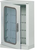 Obudowa poliester 600x600x300mm, IP65, PANEL-struct., z cokołem, d.transp, Orion+ | FL520B Hager