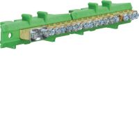 Listwa przyłączeniowa z cokołem ochronna 1x25 + 8x16 + 8x10 mm2 | KM17E Hager