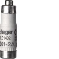 Wkładka bezpiecznikowa D01, zwłoczna gG 2A 400VAC | LE1402 Hager