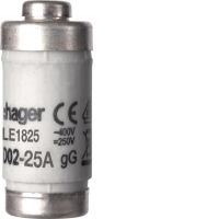 Wkładka topikowa D02 gG 25A 400VAC | LE1825 Hager