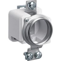 Gniazdo bezpiecznikowe ceramiczne DIII E33 1P 63A 750V na płytę zaciski śrubowe 25mm2 | LE33KPS7 Hager