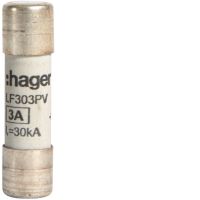 Wkładka bezpiecznikowa cylindryczna CH-10 10x38mm gPV 3A 1000VDC | LF303PV Hager