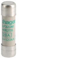Wkładka bezpiecznikowa cylindryczna CH-10 10x38mm aM 20A 400VAC | LF320M Hager
