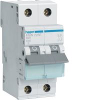 Wyłącznik nadprądowy 6kA 2P B 25A MCB | MBN225E Hager