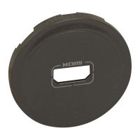 Plakietka do gniazda HDMI grafit, Celiane | 067816 Legrand