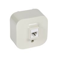 Gniazdo komputerowe 1xRJ45 kat. 5e UTP, kremowe, Forix IP20 | 782454 Legrand