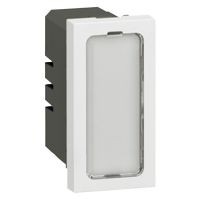 Lampa sygnalizacyjna pojedyncza płaska 0,2W, 12-24V, antybakteryjna, 1 moduł, Mosaic | 078551 Legrand
