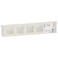 Ramka pięciokrotna kremowa Niloe | 665015 Legrand