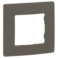 Ramka pojedyncza popielata Niloe | 665031 Legrand
