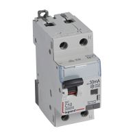 Wyłącznik różnicowo-nadprądowy P312 2P C 10A 30mA typ A serii DX3 | 411059 Legrand