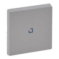 Klawisz do łącznika schodowego podświetlanego, aluminium 250 V, Valena Life | 755102 Legrand