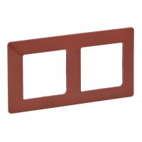 Ramka podwójna uniwersalna czerwona, Valena Life | 754072 Legrand