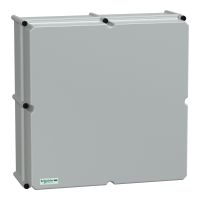 Puszka poliestrowa PLS pokrywa pełna poliwęglanowa IP65 540x540x230 mm, Thalassa | NSYPLSC5454AG Schneider Electric