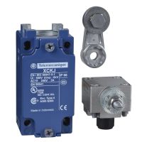 Łącznik krańcowy OsiSense XC XCKJ dźwignia z rolką samopowrotny metal 1NC+1NO działanie wolne M20 | XCKJ50513H29 Telemecanique Sensors