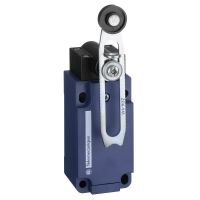Łącznik krańcowy OsiSense XC XCKS tworzywo sztuczne dźwignia z rolką zmienna długość 1NC+1NO działa | XCKS541H29 Telemecanique Sensors