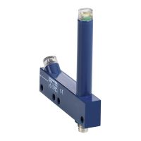 Czujnik fotoelektryczny OsiSense XU XUV widełkowy 50mm 12..24VDC M8 | XUVA0505PANM8 Telemecanique Sensors