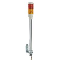 Kolumna świetlna bez buczyka Fi-40mm 2 elementy światło ciągłe LED 24V | XVC4B2 Schneider Electric