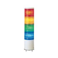 Kolumna świetlna bez buczyka Fi-40mm 4 elementy światło ciągłe LED 24V | XVC4B4K Schneider Electric