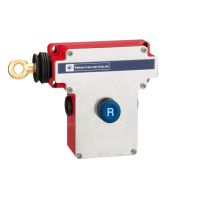 Wyłącznik awaryjny cięgnowy z blokadą Preventa XY2 XY2CE LH 1NC+1NO przycisk kryty | XY2CE2A150H7 Telemecanique Sensors