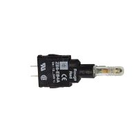 Korpus przycisku z elementem świetlnym biały 12…24V LED drukowany | ZB6EB1A Schneider Electric