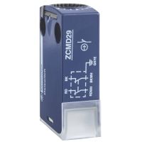 Łącznik krańcowy OsiSense XC korpus ZCMD 2NC styki pozłacane działanie migowe M12 | ZCMD69C12 Telemecanique Sensors