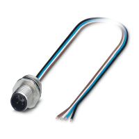 Przepust ścienny SACC-E-M12MS-4CON-PG9/0,5 PO | 1401075 Phoenix Contact