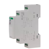 Przekaźnik bistabilny BIS-411-2Z 230V/2x(8A) 2×NO montaż na szynie DIN | BIS-411-2Z F&F