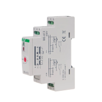 Przekaźnik bistabilny z wyłącznikiem czasowym BIS-413 230V/16A 1×NO/NC montaż na szynie DIN | BIS-413 F&F