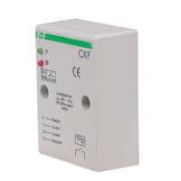 Czujnik kolejności i zaniku faz CKF 1Z 3×400/230V+N/10A montaż natablicowy | CKF F&F