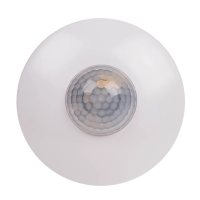 Czujnik ruchu podczerwony sufitowy DR-06W biały IP40 230V | DR-06W F&F