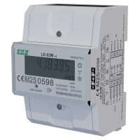 Licznik energii elektrycznej 3-fazowy 80A MID | LE-03M F&F