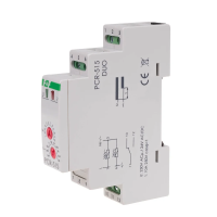 Przekaźnik czasowy rewersyjny PCR-515DUO styki 1NO/NC 230V AC / 24V AC/DC | PCR-515DUO F&F